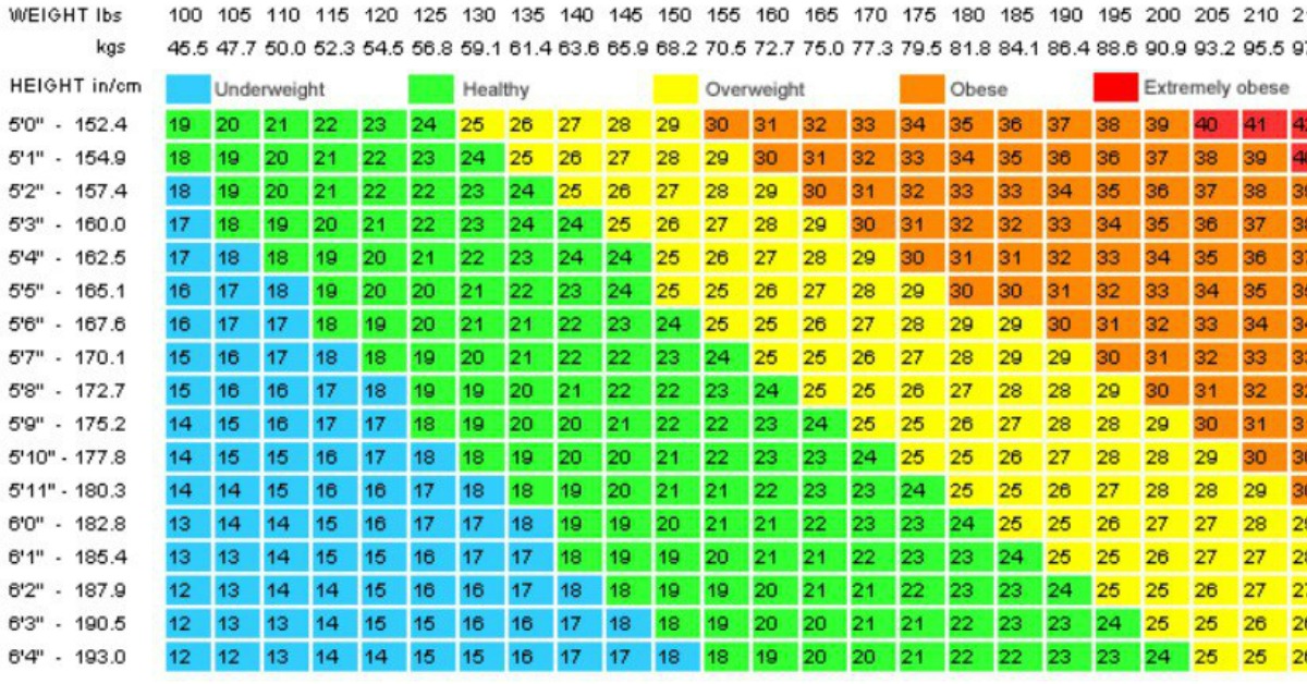 Is The Bmi Chart Bogus? If So, What Should We Use Instead? - Barb's Fit 